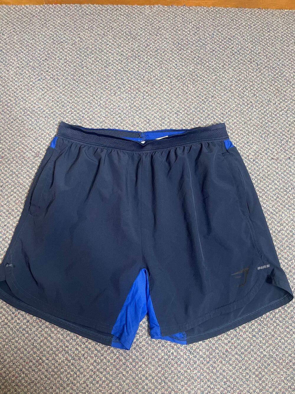 Gymshark Womens Navy Short Large